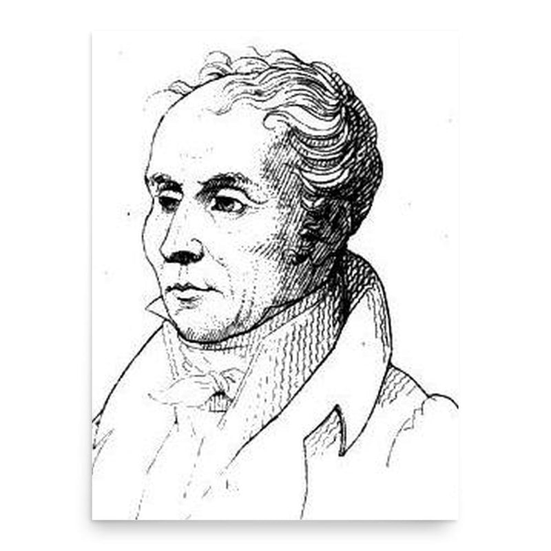 Claude Ramey poster print, in size 18x24 inches.