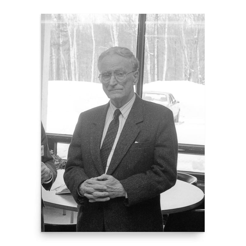 Claude Ryan poster print, in size 18x24 inches.