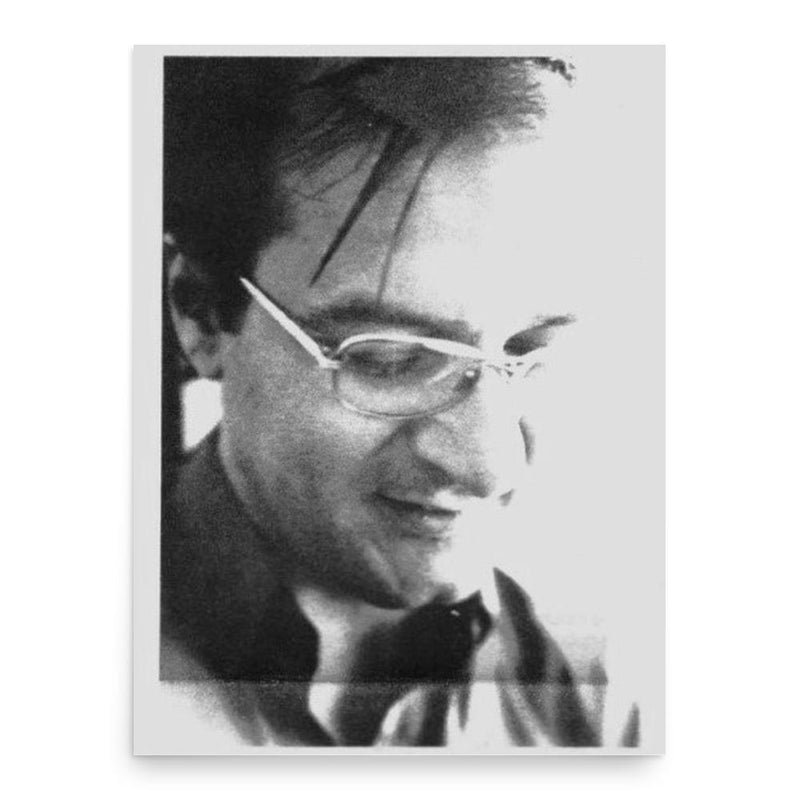 Claude Vivier poster print, in size 18x24 inches.