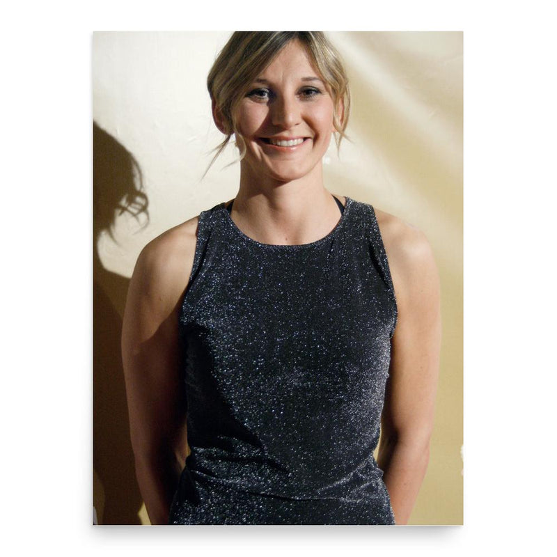 Claudia Heill poster print, in size 18x24 inches.