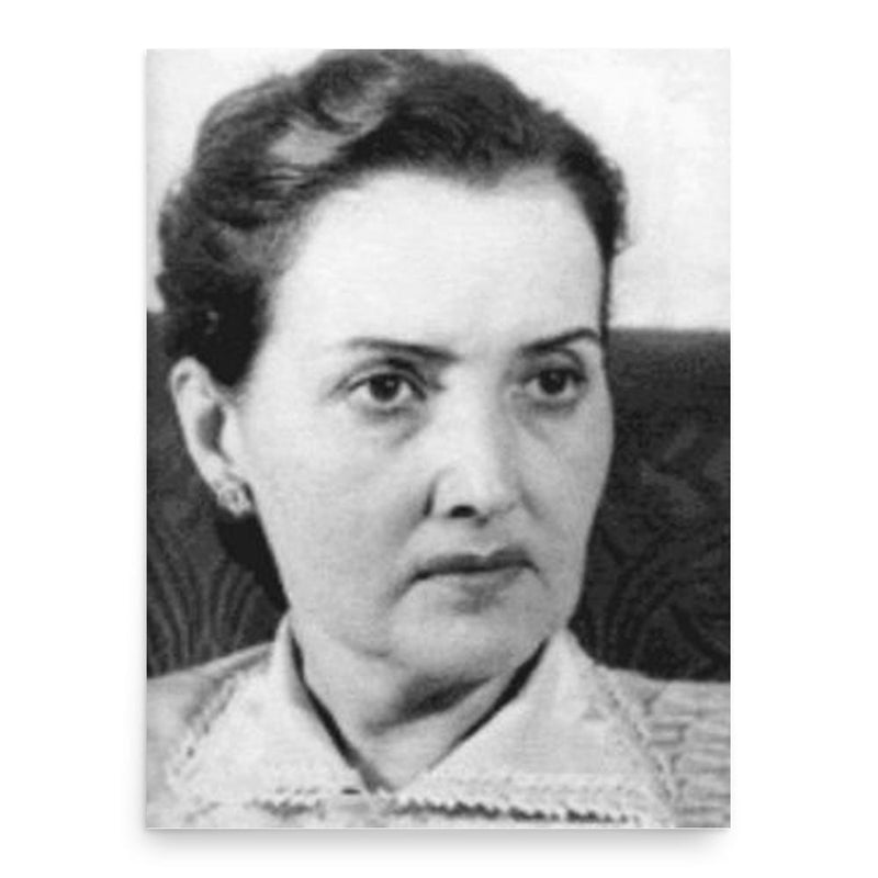 Claudia Lars poster print, in size 18x24 inches.