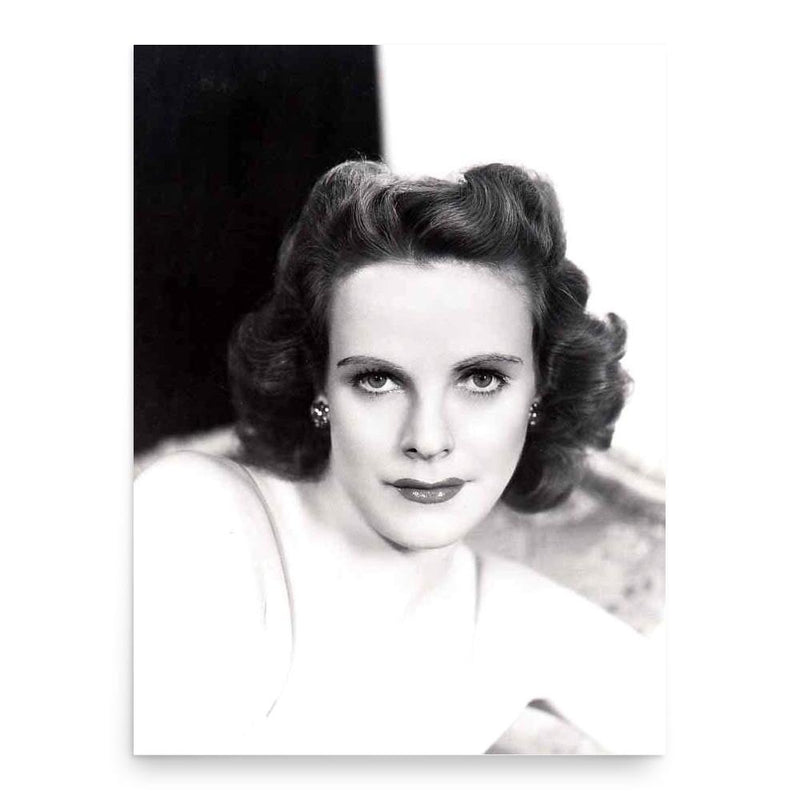 Claudia Morgan poster print, in size 18x24 inches.