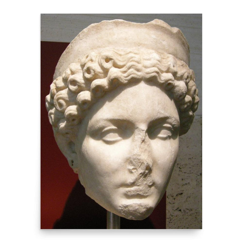 Claudia Octavia poster print, in size 18x24 inches.