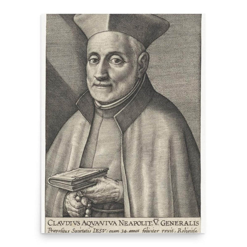 Claudio Acquaviva poster print, in size 18x24 inches.