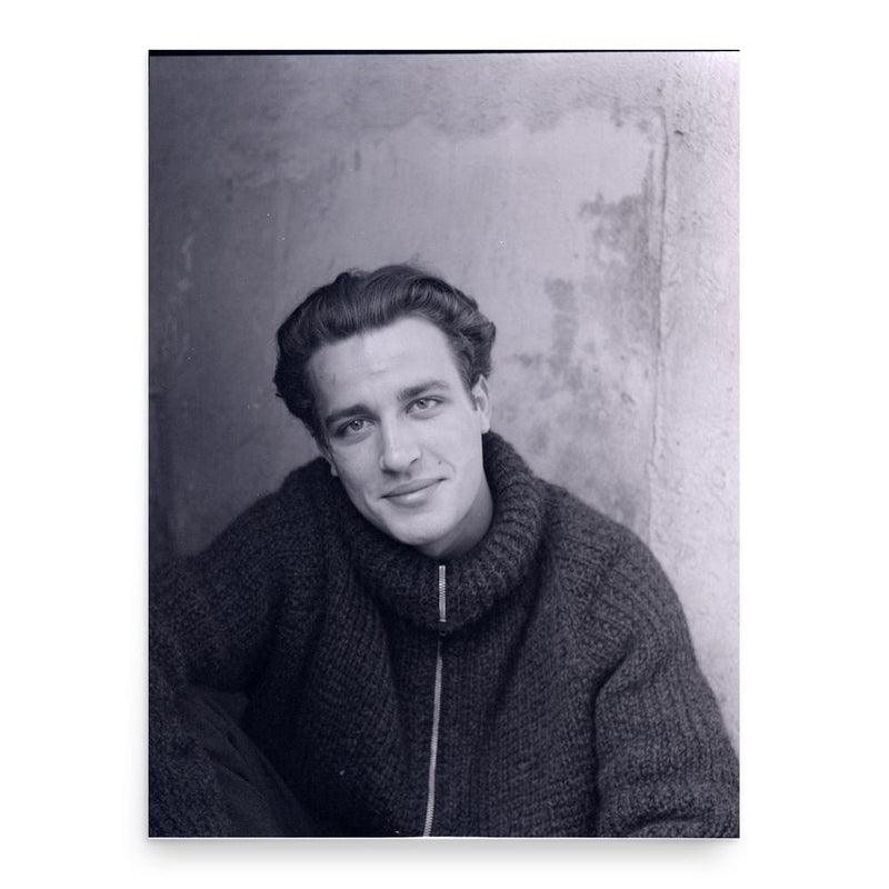 Claudio Cassinelli poster print, in size 18x24 inches.