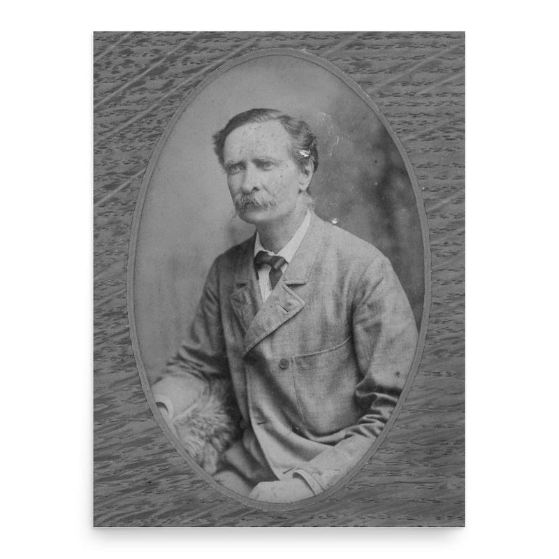 Claudius Buchanan Whish poster print, in size 18x24 inches.