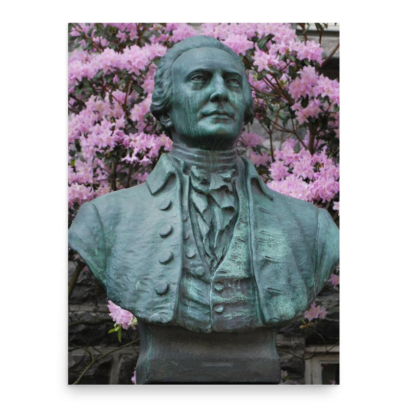 Claus Fasting poster print, in size 18x24 inches.