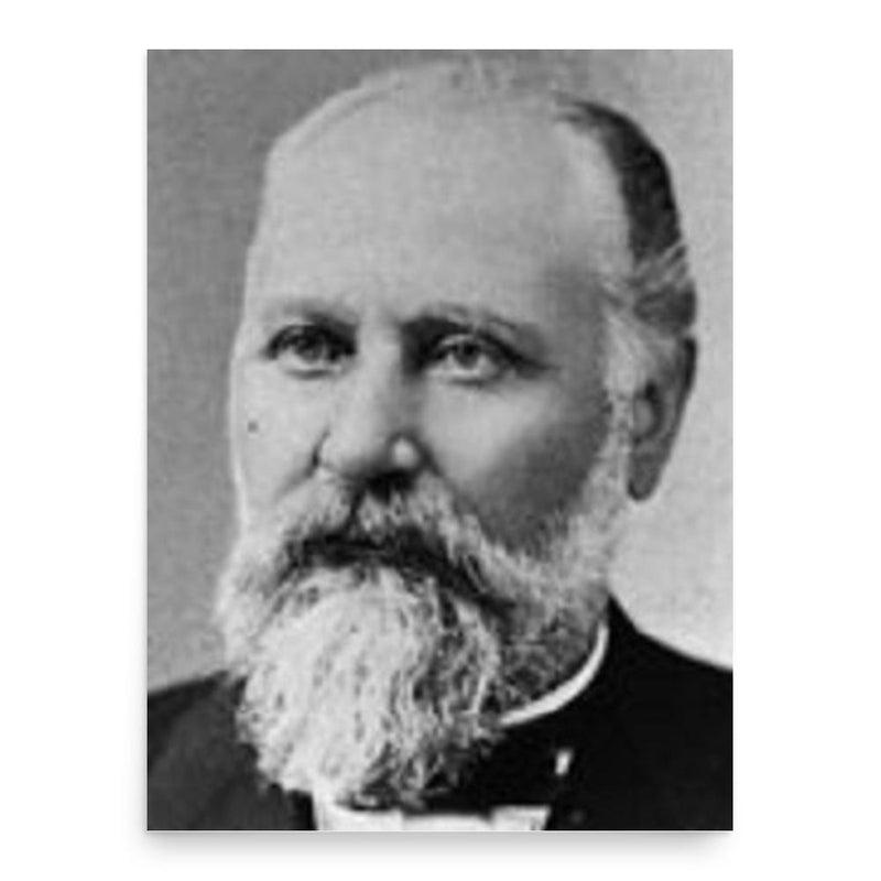 Claus Spreckels poster print, in size 18x24 inches.