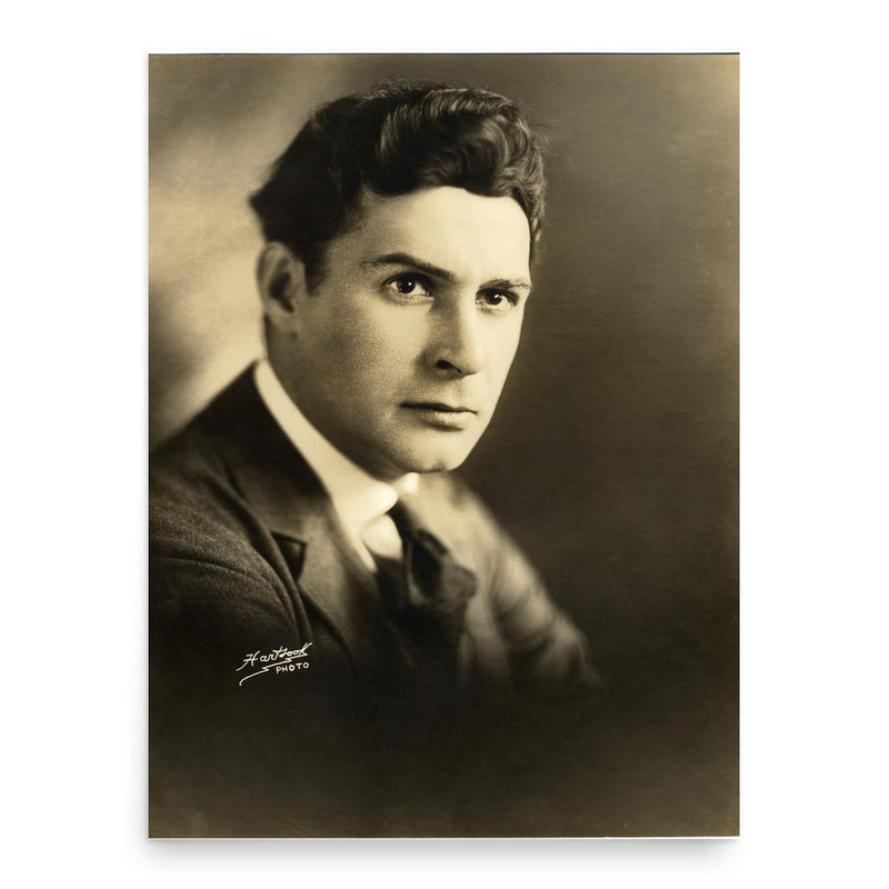 Clay Clement poster print, in size 18x24 inches.