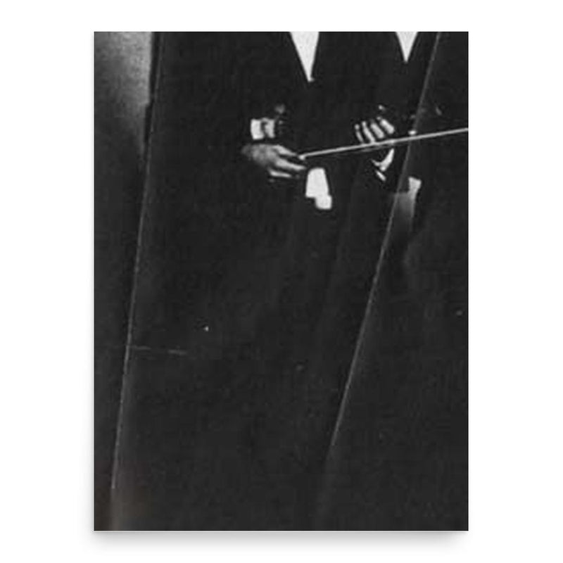 Clayton McMichen poster print, in size 18x24 inches.