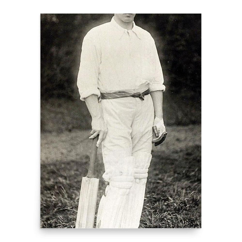 Clem Hill poster print, in size 18x24 inches.