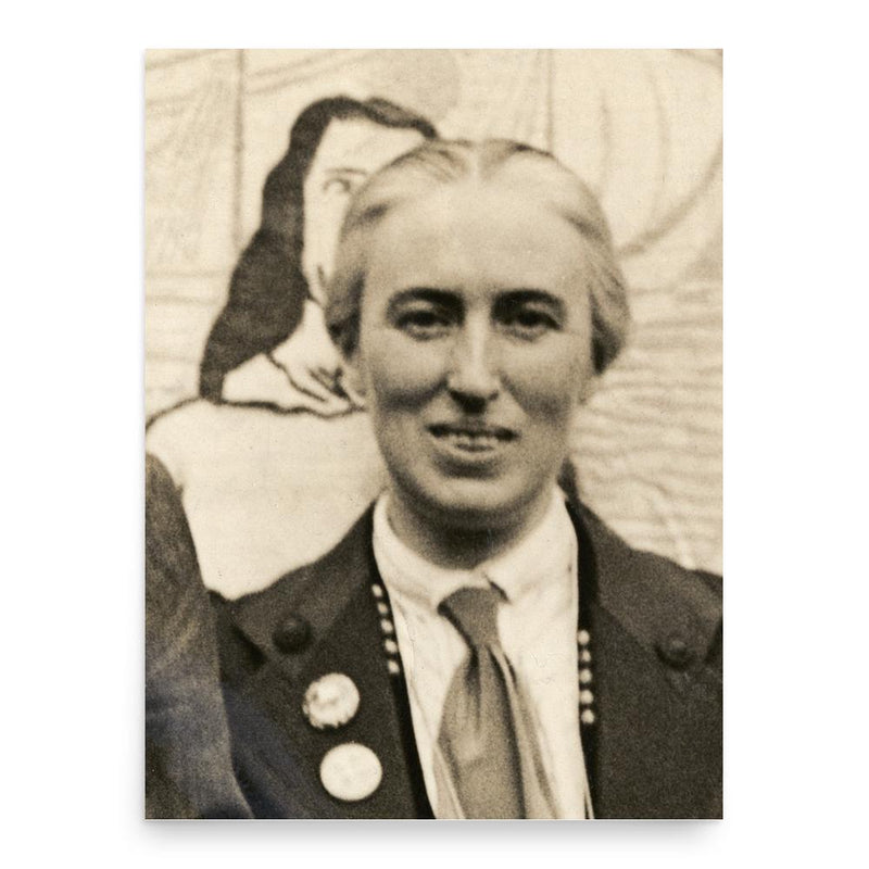 Clemence Housman poster print, in size 18x24 inches.