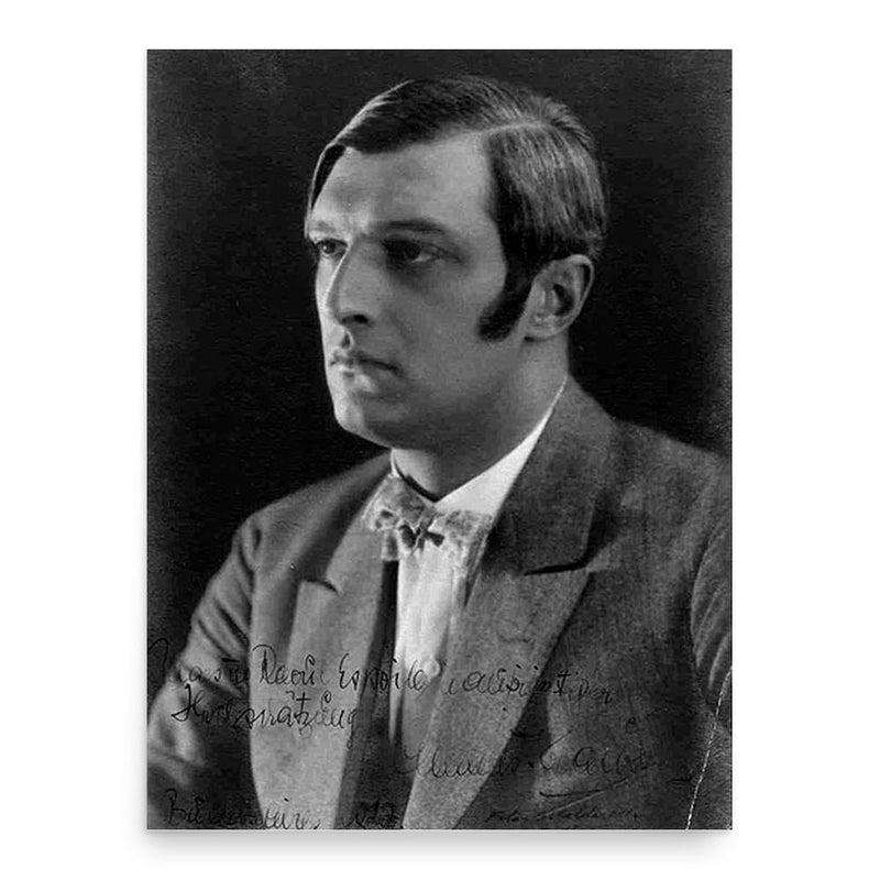 Clemens Krauss poster print, in size 18x24 inches.