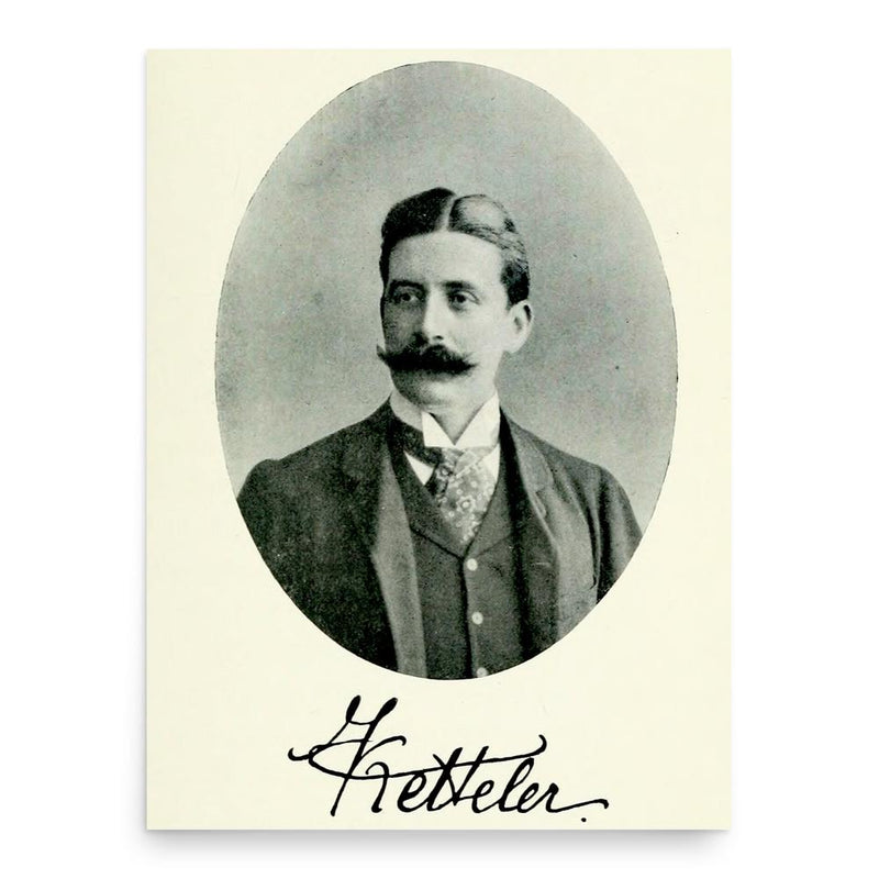 Clemens von Ketteler poster print, in size 18x24 inches.