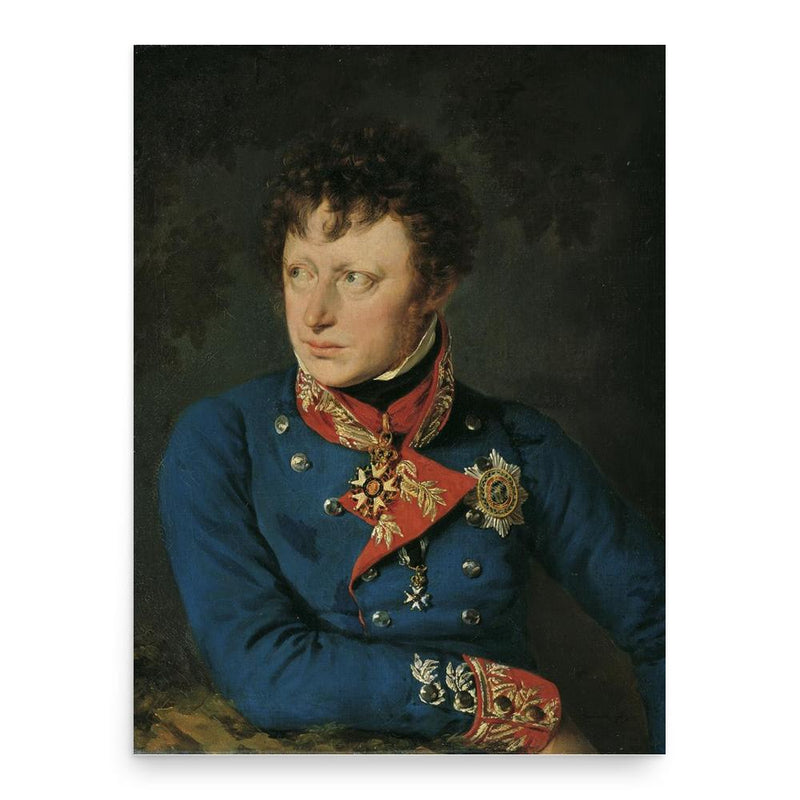 Clemens von Raglovich poster print, in size 18x24 inches.