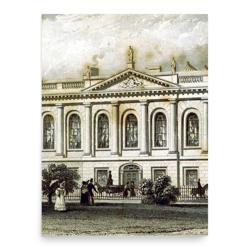 Clement Archer poster print, in size 18x24 inches.