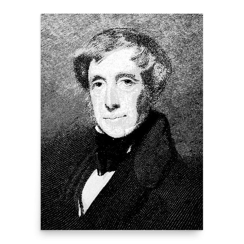 Clement Clarke Moore poster print, in size 18x24 inches.