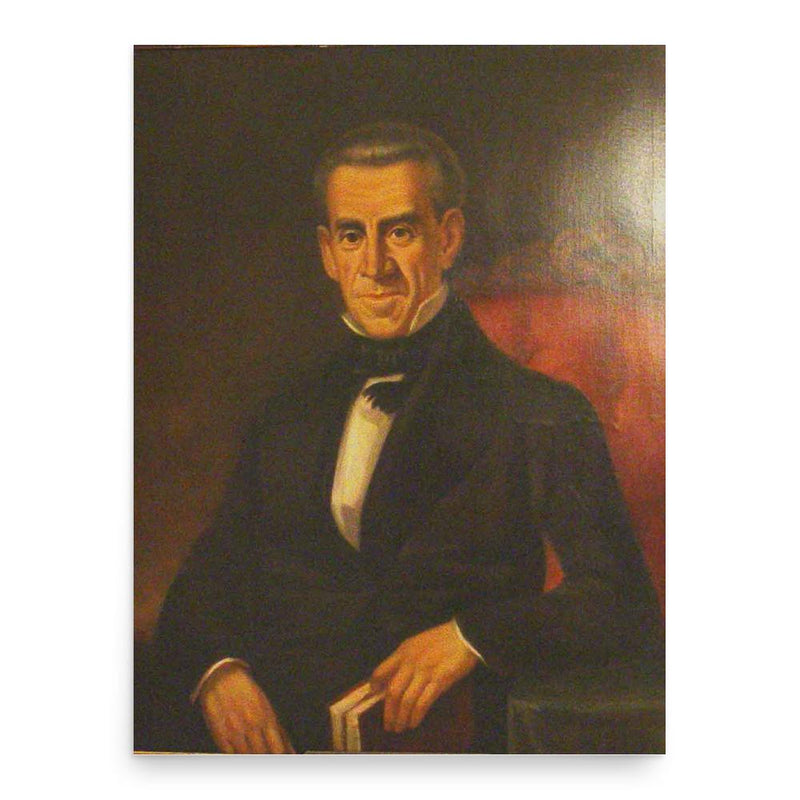 Clement Comer Clay poster print, in size 18x24 inches.