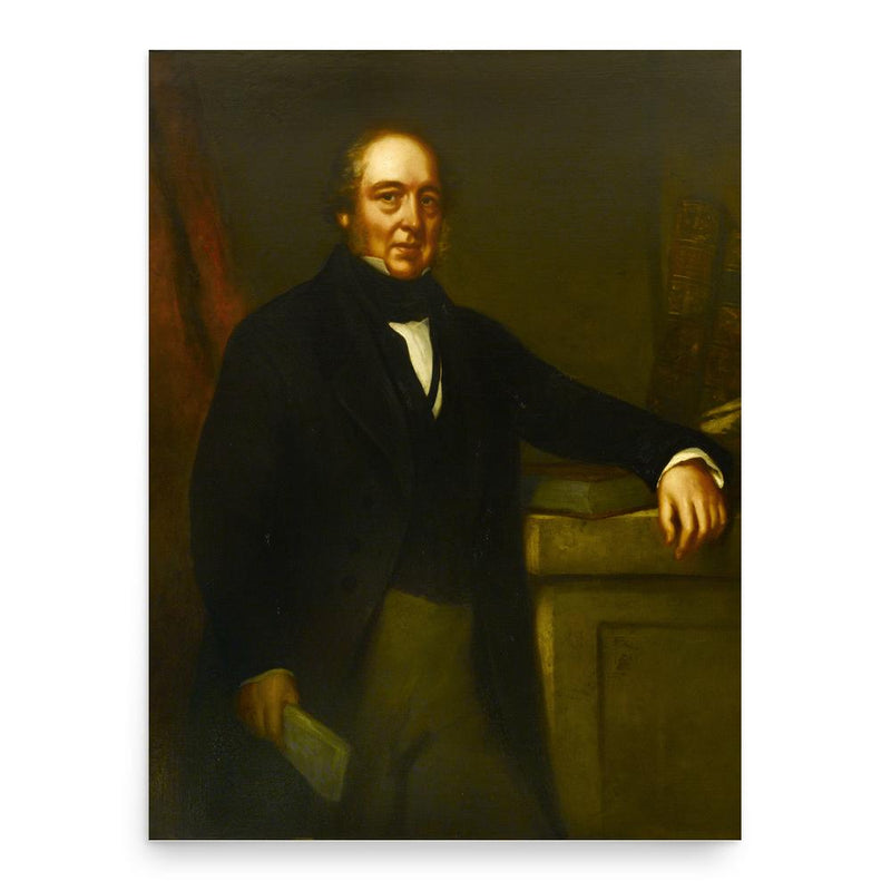 Clement Hue poster print, in size 18x24 inches.