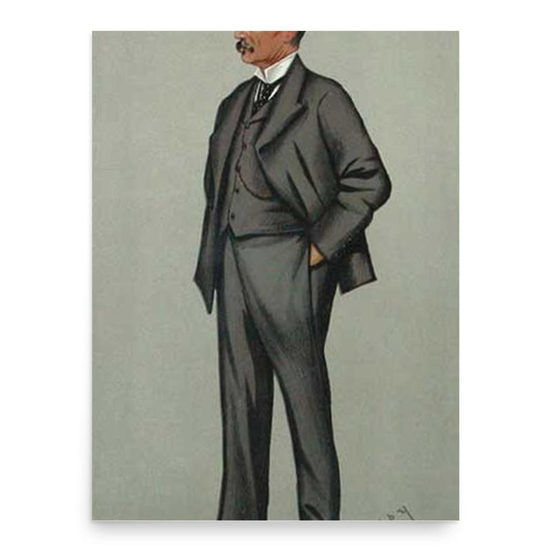 Clement Jackson poster print, in size 18x24 inches.