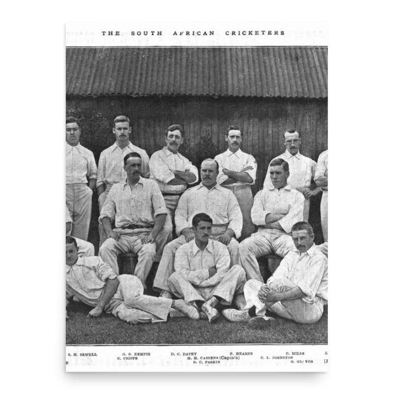 Clement Johnson poster print, in size 18x24 inches.