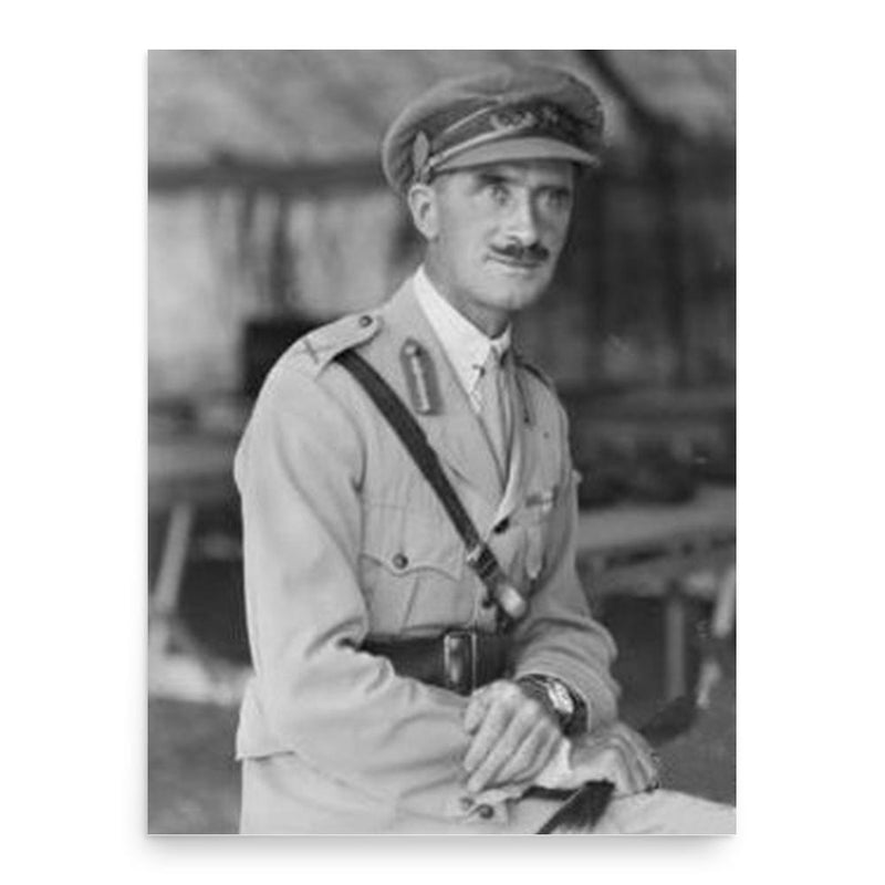 Clement Leslie Smith poster print, in size 18x24 inches.