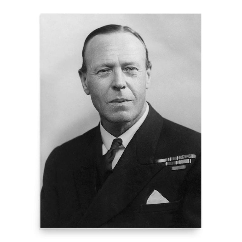 Clement Moody poster print, in size 18x24 inches.