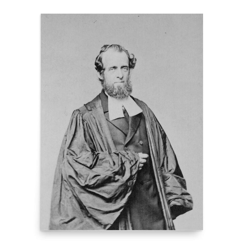 Clement Moore Butler poster print, in size 18x24 inches.