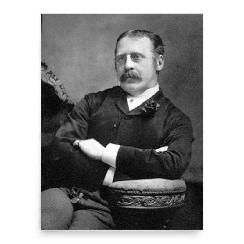 Clement Scott poster print, in size 18x24 inches.