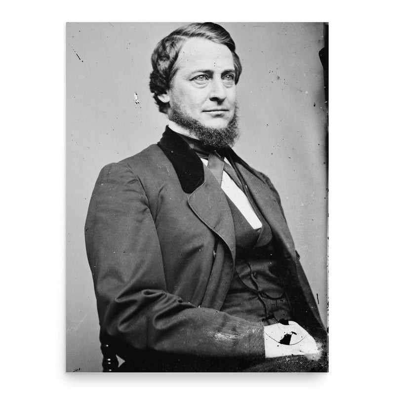 Clement Vallandigham poster print, in size 18x24 inches.