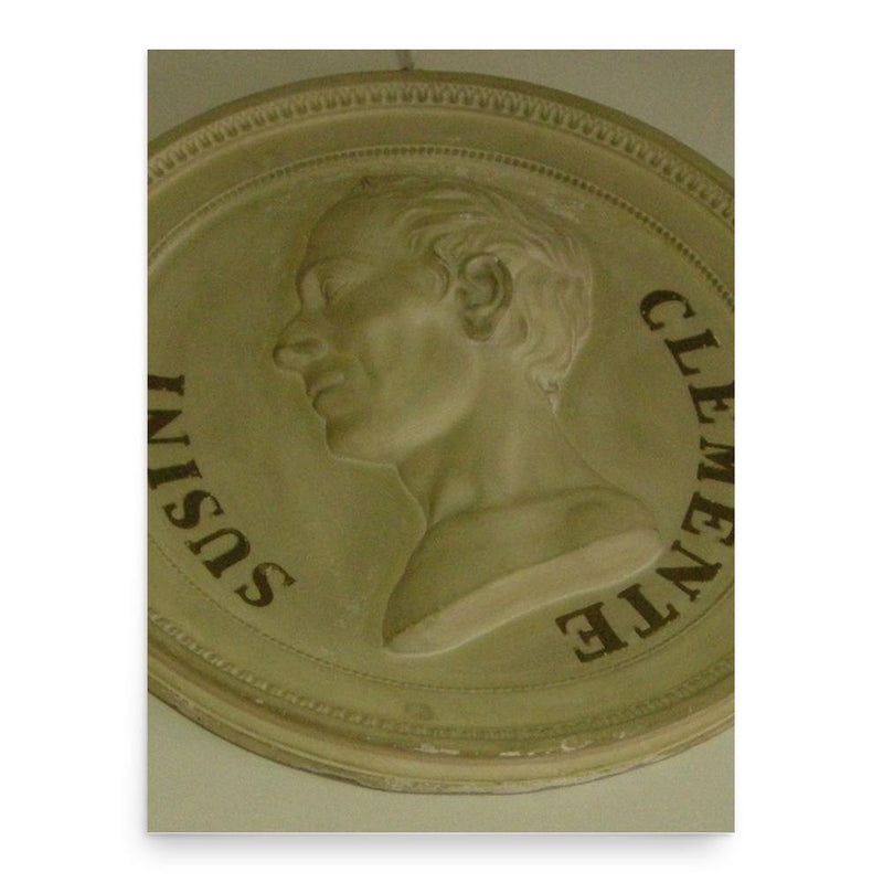 Clemente Susini poster print, in size 18x24 inches.