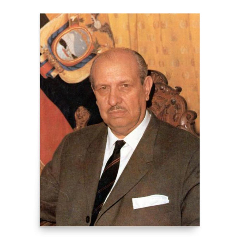 Clemente Yerovi poster print, in size 18x24 inches.