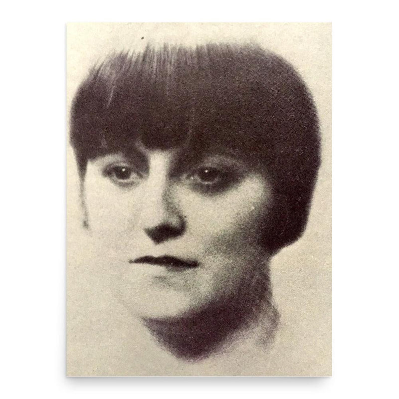 Clementina Arderiu poster print, in size 18x24 inches.