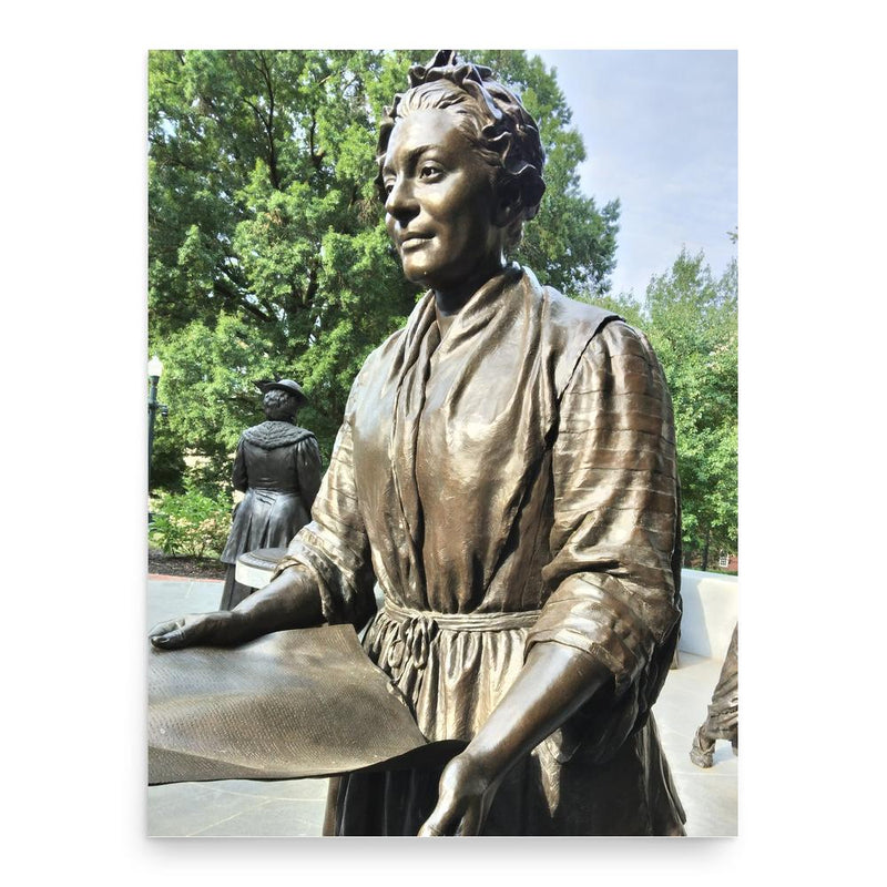 Clementina Rind poster print, in size 18x24 inches.