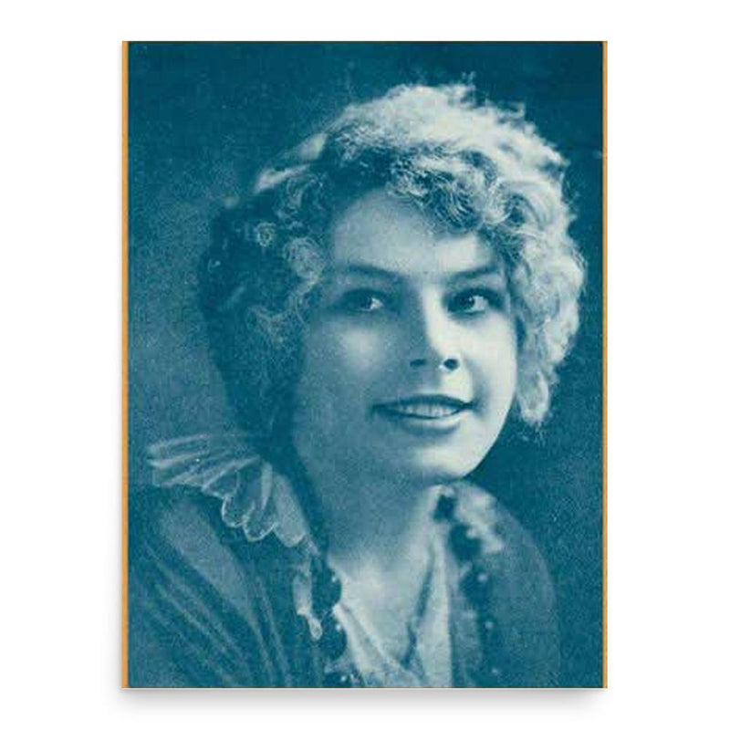 Cleo Ridgely poster print, in size 18x24 inches.