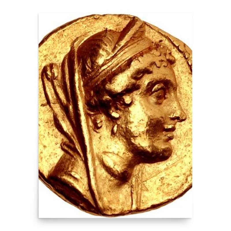 Cleopatra Thea poster print, in size 18x24 inches.