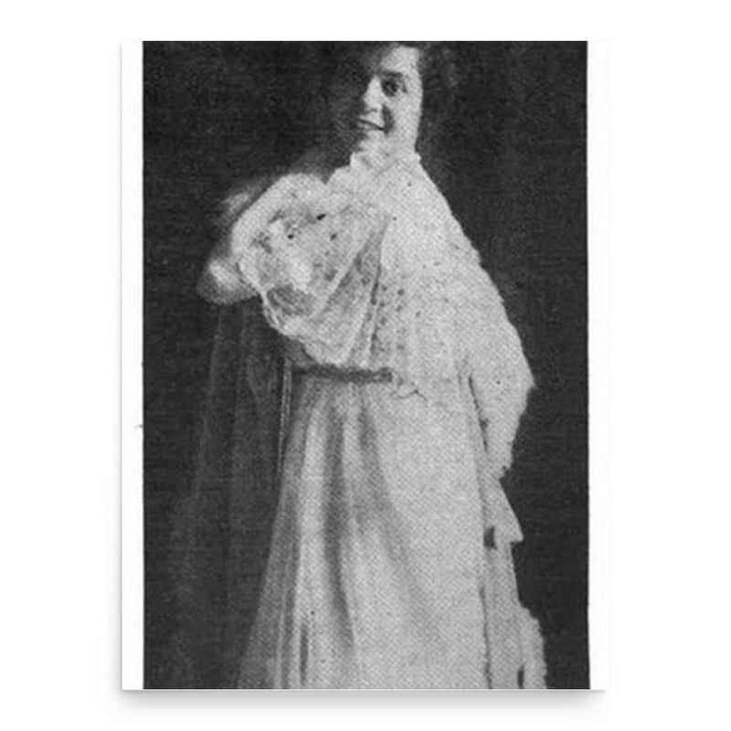 Cleota Collins poster print, in size 18x24 inches.