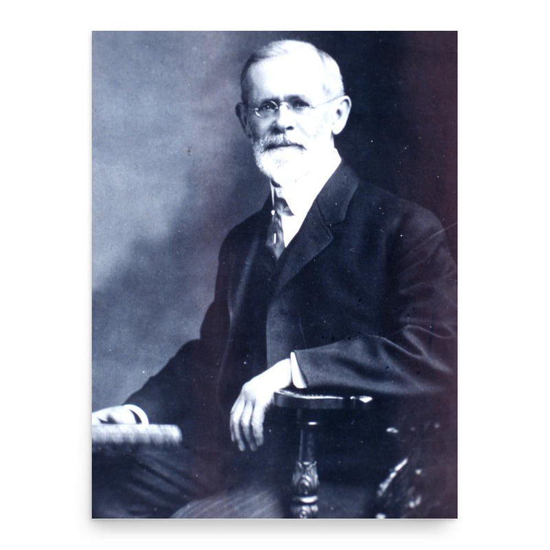 Cleveland Abbe poster print, in size 18x24 inches.