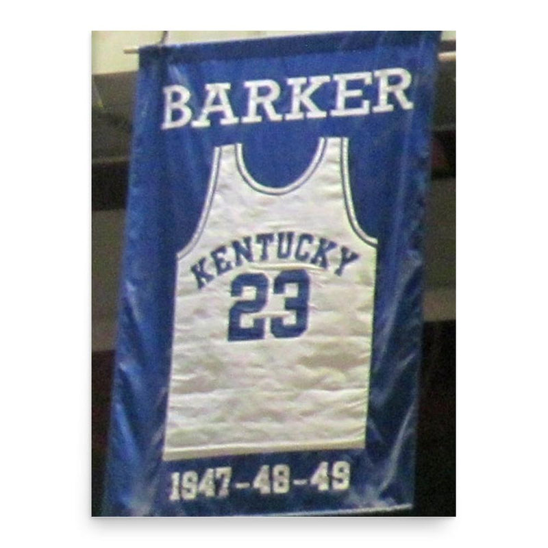 Cliff Barker poster print, in size 18x24 inches.