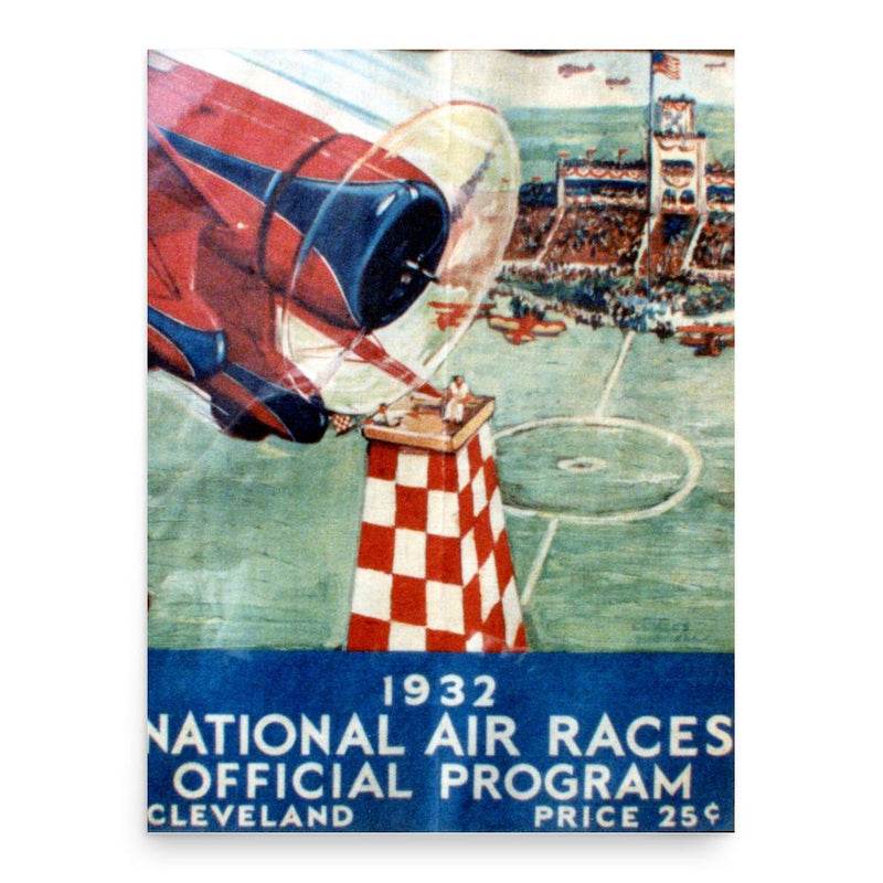 Cliff Henderson poster print, in size 18x24 inches.