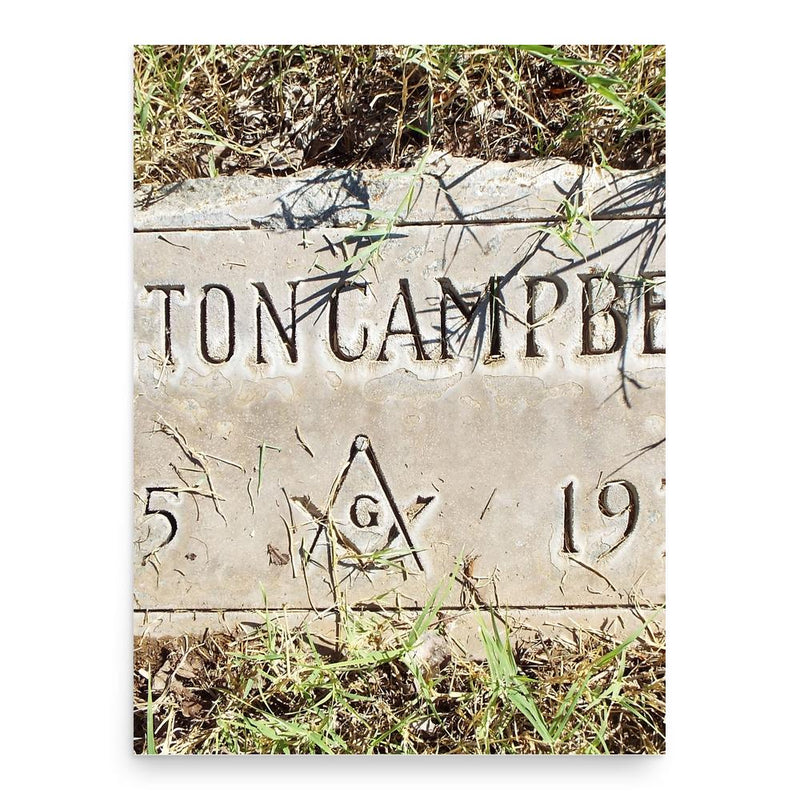 Clinton Campbell poster print, in size 18x24 inches.
