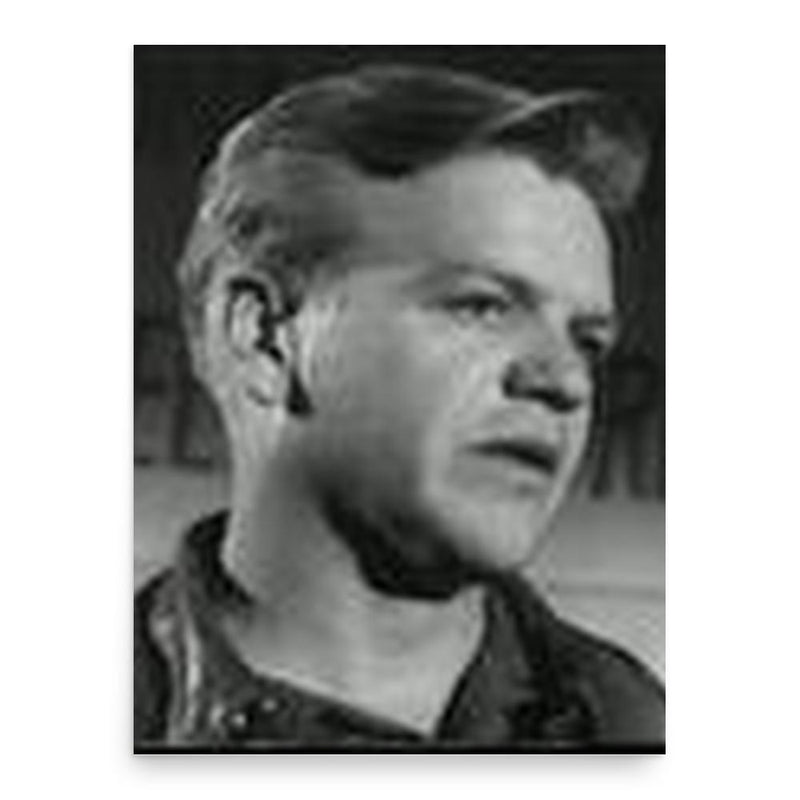 Clinton Jencks poster print, in size 18x24 inches.