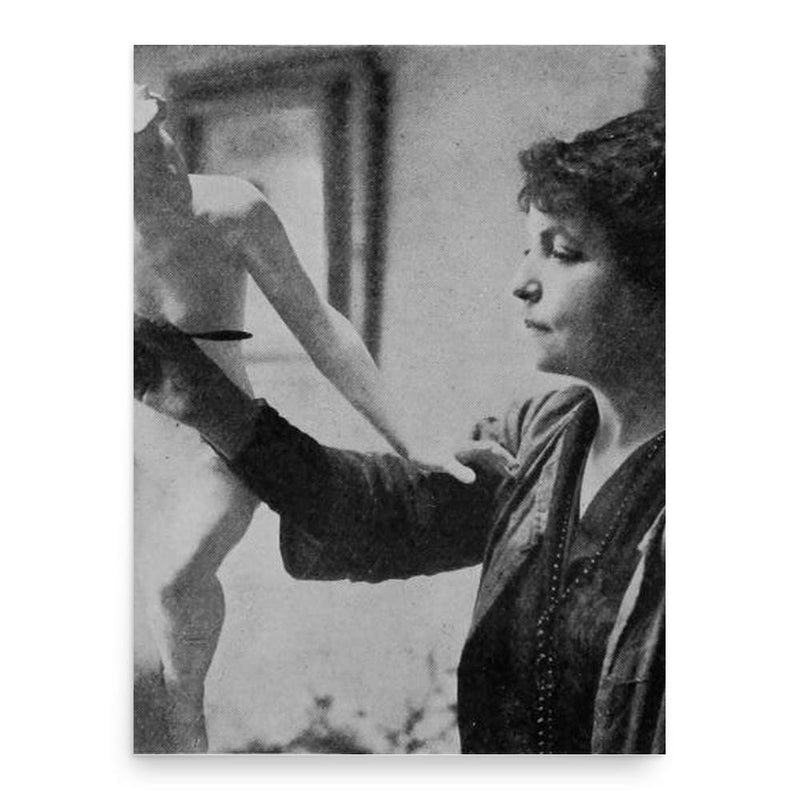 Clio Hinton Bracken poster print, in size 18x24 inches.