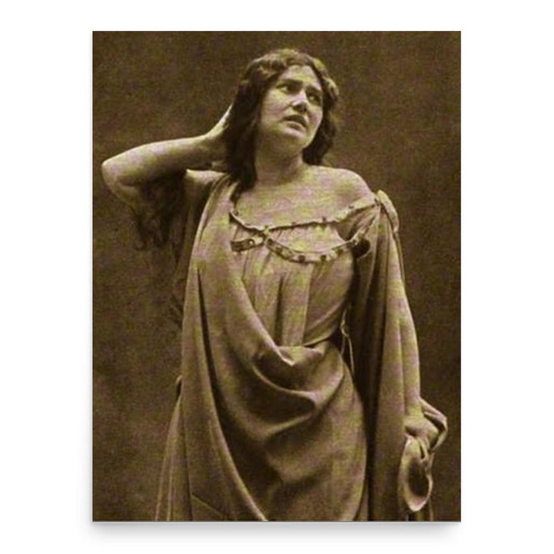 Clotilde Bressler-Gianoli poster print, in size 18x24 inches.