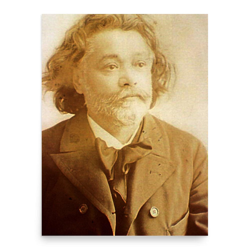 Clovis Hugues poster print, in size 18x24 inches.