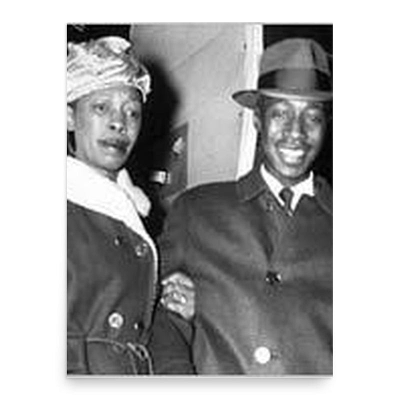 Clyde Kennard poster print, in size 18x24 inches.