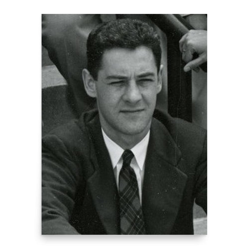 Clyde Martin poster print, in size 18x24 inches.