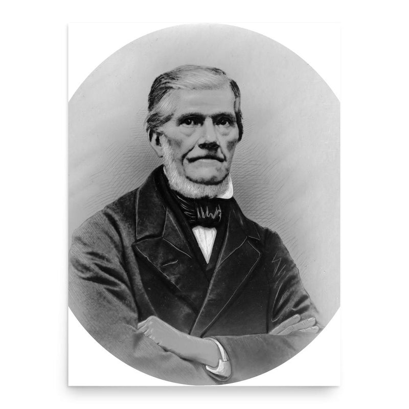 Coenraad Johannes van Houten poster print, in size 18x24 inches.