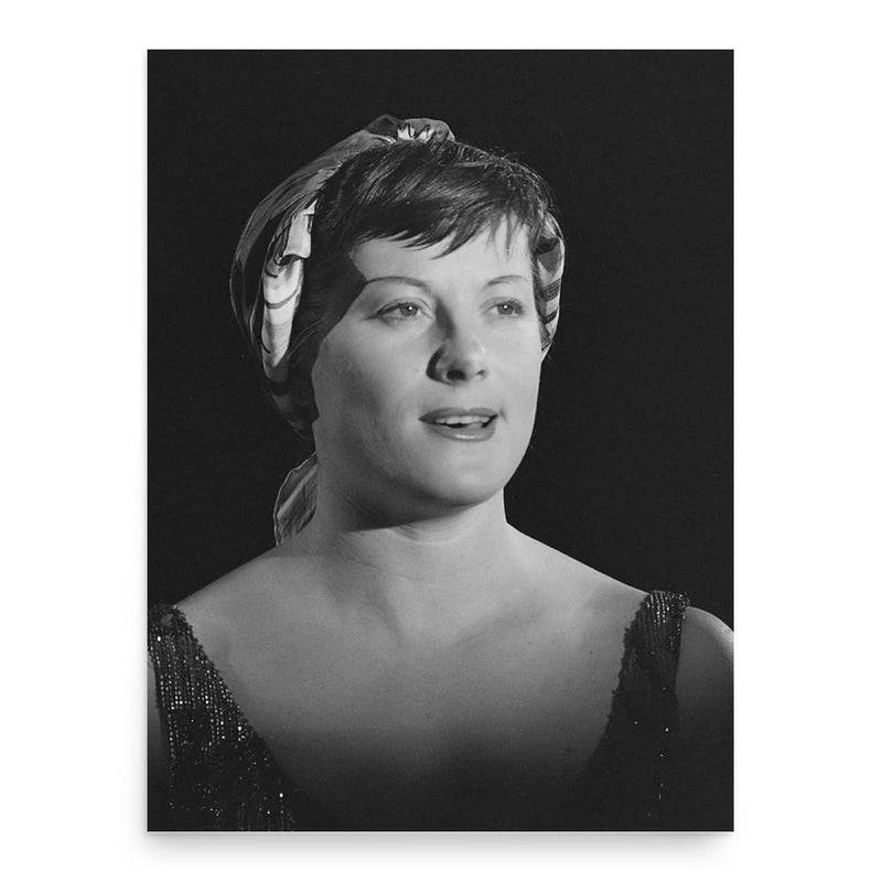 Colette Renard poster print, in size 18x24 inches.
