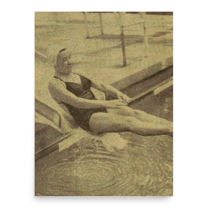 Colette Thomas poster print, in size 18x24 inches.